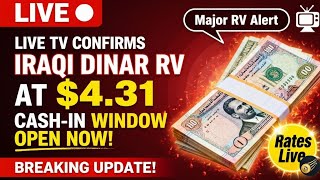 🔥 LIVE TV CONFIRMED: Iraqi Dinar Revaluation Hits $4.31 Today! 💥