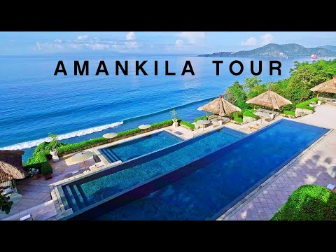 Relaxing Tour of Amankila Hotel