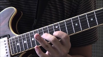 E Phrygian Scale (3 notes per string) guitar