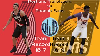 UWB Portland Trailblazers (18-7) vs Phoenix Suns (16-9)