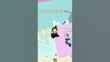 Scary Push Tower Game #roblox #robloxshorts #growagarden
