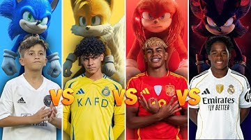 Comparison: Thiago Messi vs Ronaldo Jr vs Lamine Yamal vs Endrick