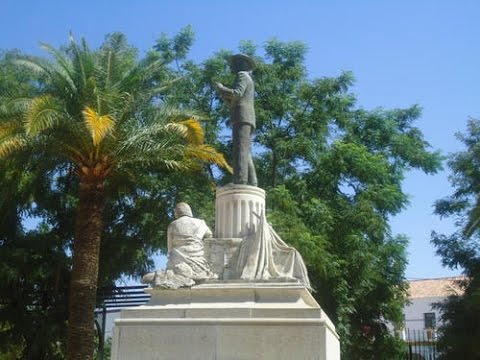 Monumento a Pepe Marchena y Rest. Casa Carrillo, Marchena. Sevilla