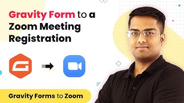 Gravity Form to a Zoom Meeting Registration
