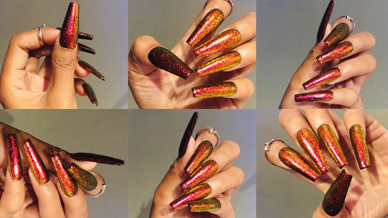 Nicole Diary chameleon nail polish swatch || nail art amanda