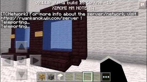 My minigame server! (0.11.0 build 14)