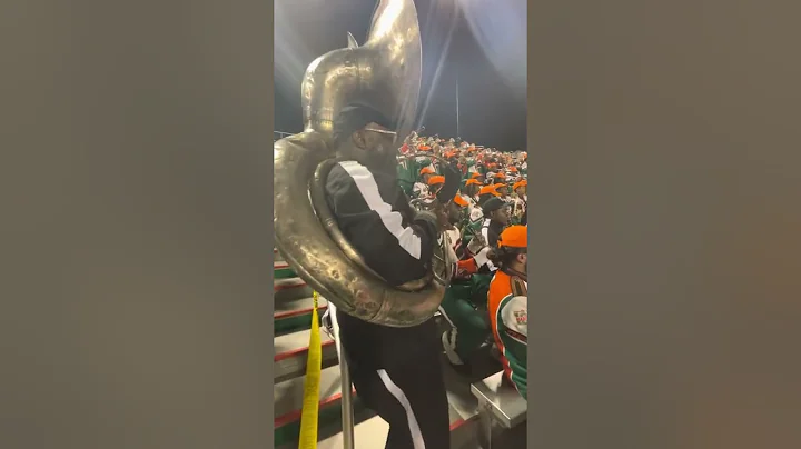 Adrien Jackson Marching 100 alumni tuba player, pl...