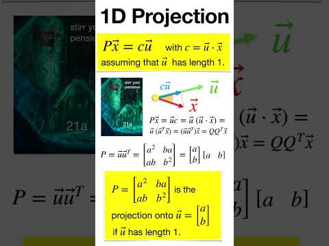 Orthogonal Projection #shorts