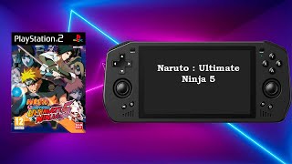 Powkiddy X28 performance test - Naruto : Ultimate Ninja 5 PS2