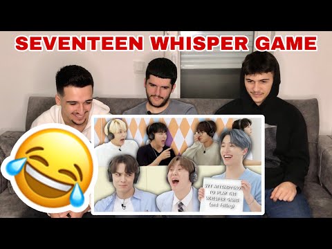 FNF Reacts to seventeen attempting to play the whisper game (and failing)