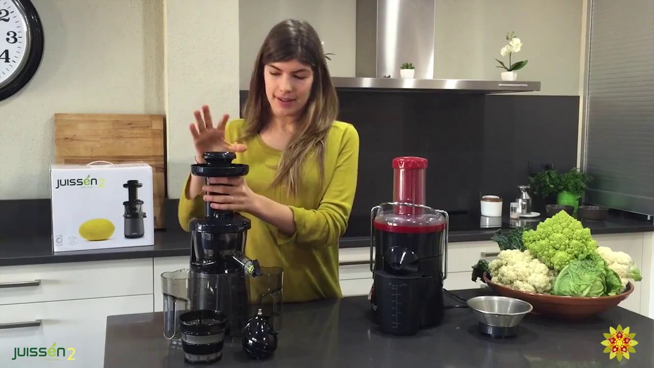 Juissen2 - Diferencia entre licuadora y extractor de zumos por Carla  Zaplana - YouTube