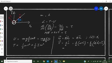 Dynamic Equation of One Link Robot