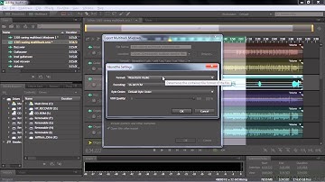 Adobe Audition CC Tutorial | Mixing Down Multitrack Sessions To Files