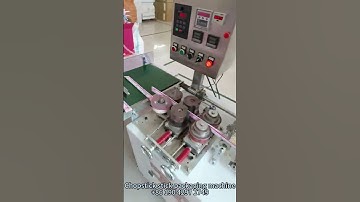 Fully automatic chopstick stick packaging machine#satisfyingvideo #packagingmachine