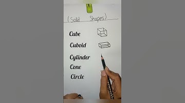 Solid shapes, shapes,3D shapes #shorts #youtubeshorts