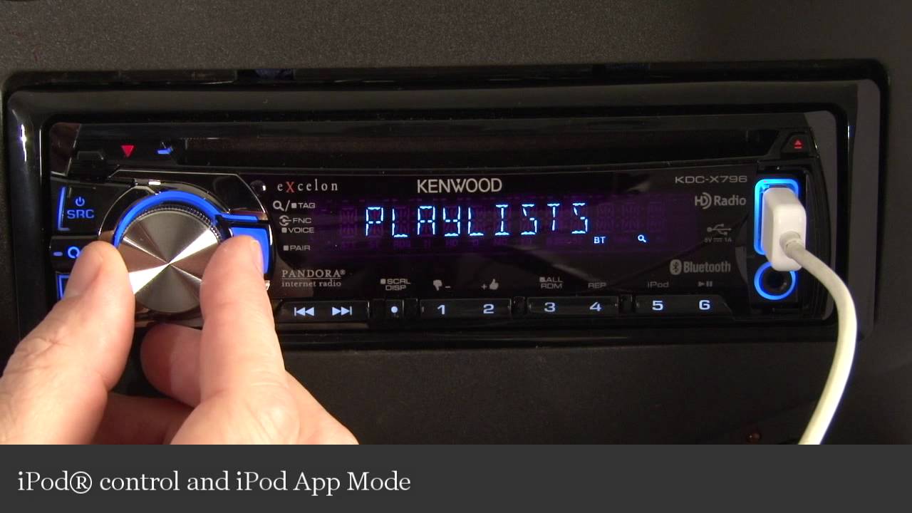 Kenwood KDC-X796 CD Receiver Display and Controls Demo | Crutchfield Video