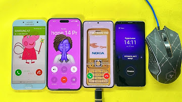 Incoming Call with mouse control Defender, Samsung A7, S21, IPhone 14, S9