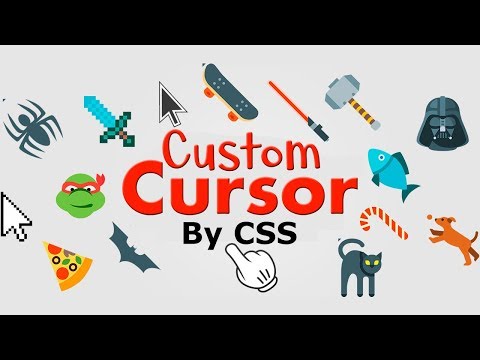 How to Make Custom Cursor by CSS - Web Design Bangla Tutorial - UY Lab