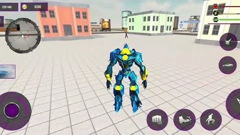 Us Police Robot Tiger Transformer Games || Level 10 - Android Gameplay