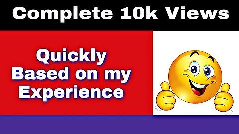 How to get first 10k views Quickly, 100℅ working trick to get 10,000 views on youtube video in hindi