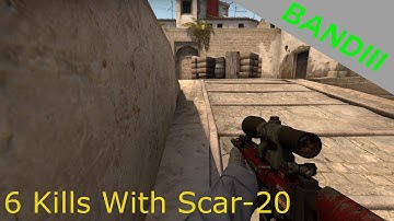 HOW TO AUTOSNIPER - 6 Kills With The Scar-20