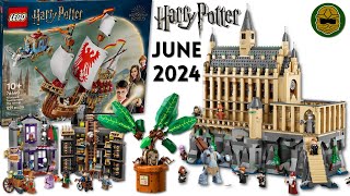 A+ Hogwarts System, Diagon Alley, & Durmstrang Ship: Summer 2024 LEGO® Harry Potter Sets Revealed!