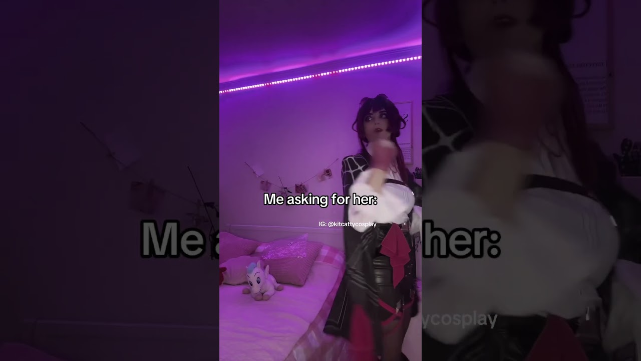 We all have that shy friend 😭 #friends #friendship #shorts #funny #cosplay #honkaistarrail