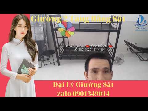 Video Giường 2 Tầng Bằng Sắt | Giường Tầng Sắt Lắp Ráp |... - youtube