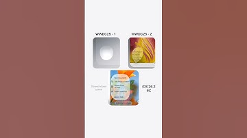 Liquid Glass menu animation in iOS 26.2 RC compared with Apple’s WWDC25 demo. #ios26
