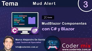 🌎 Blazor Server | Clase 3️⃣ | Blazor Control Mud Alert 🌎