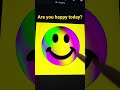 Smiley face drawing~pick a color|Procreate #fyshorts #satisfying #sub #smileyface