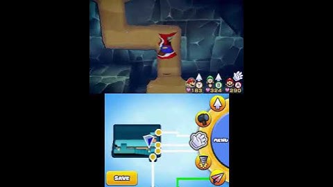 Mario & Luigi Paper Jam Glitch; Mount Brrr 