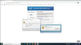 Cisco VPN Anyconnect Client installation - Create shortcuts from fileserver