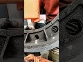 the process of installing rivets on brake linings using a press or manual rivet tool