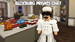 WORKING AS A BLOXBURG PRIVATE CHEF