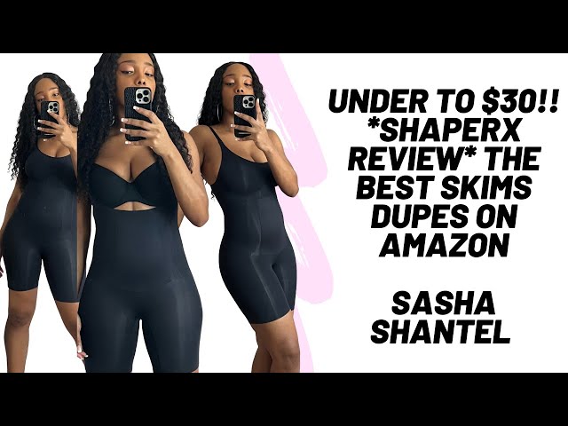 UNDER TO $30!!  *SHAPERX Review* THE BEST SKIMS DUPES ON  - SASHA  SHANTEL 