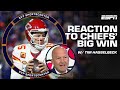 FULL REACTION to Kansas City Chiefs advancing to AFC Championship 🏆 w/ T...