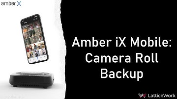 Amber iX Mobile: Camera Roll Backup (Quick Tutorial)