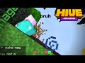 The Hive Skywars Funny Moments #4 Mainly Bruh Moments!