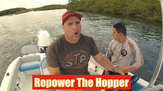MERCURY TO SUZUKI Repowering the island hopper