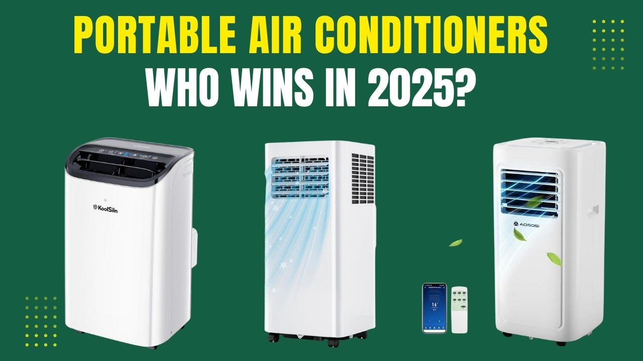 Top 5 best portable air conditioner 2025 - YouTube