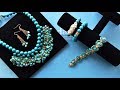 PandaHall Easy DIY Jewelry Set Tutorial on Turquoise Beads