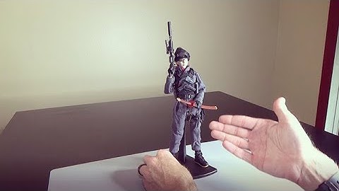 Sully Talks Kitbashes with a 1/6 scale Custom Division Female Samurai Action Figure