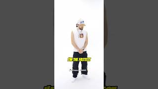 I'm The FASTEST Rapper Alive… I Think 😳⚡️ #worldrecord #chopper
