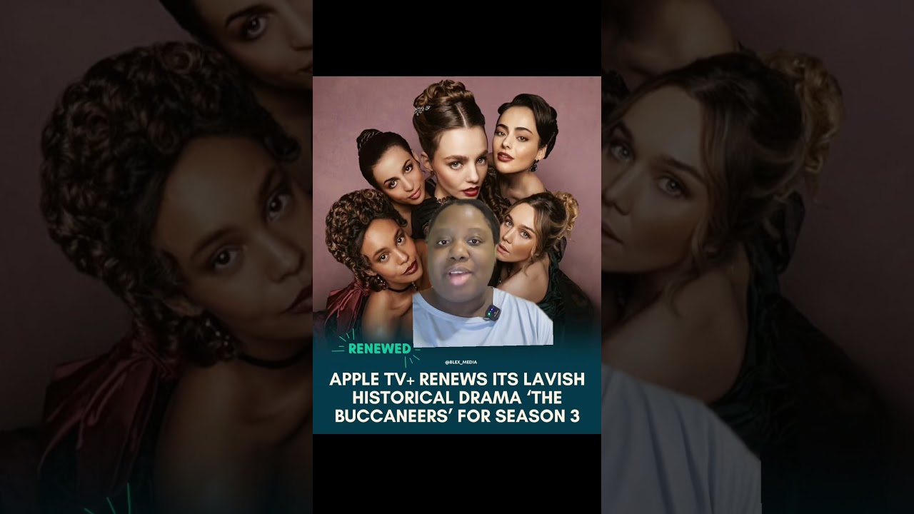 The Buccaneers has been renewed for a third season at Apple TV+! Stream the first 2 seasons now!