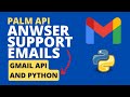 Use generative ai to respond to support emails. #palmapi #python