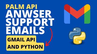Use generative ai to respond to support emails. #palmapi #python