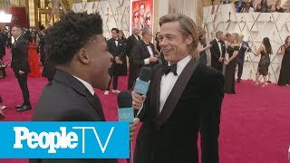 Watch Celebrities On The Oscars Red Carpet Flip Out Over Meeting Cheer's Jerry Harris | PeopleTV