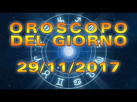 Video: Oroscopo 29 Novembre