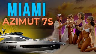 Luxury Yacht Rental Miami - Birthday Party | Azimut 7s